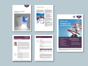 InDesign to Word induction manual, report, and poster templates for superannuation provider​. Client: Plum Superannuation