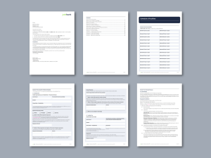 Judo Bank Word schedule of facilities document