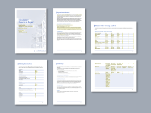 Clearlake Word strata plan template for insurance company