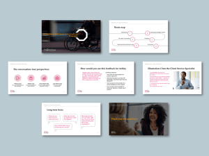 The Oxford Group PowerPoint workshop presentation template deck for not-for-profit education provider